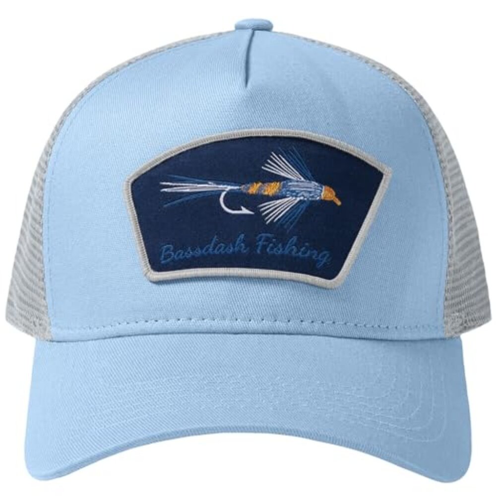 Trucker Hat Embroidered Patch Adjustable Baseball… - image 3